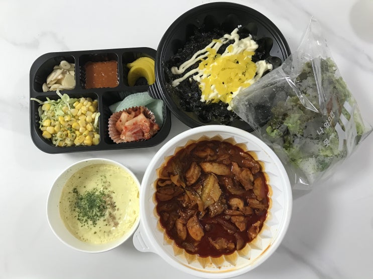  [배달]닭갈비클라쓰 중랑점 _ 닭갈비1인세트 후기