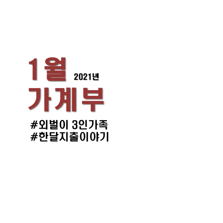  외벌이 3인가족 가계부 /자동차세연납할인 코드제로핫딜