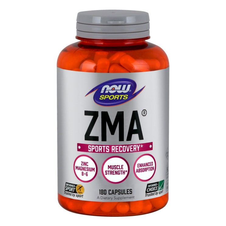 요즘 인기있는 Now Foods ZMA 스포츠 리버커리 캡슐, 180개입, 1개 추천해요