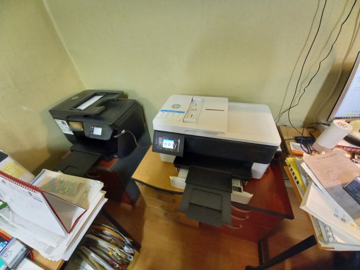 울산복합기판매 프린터판매 A4 A3 프린터 판매 합니다. - 울산 남구 무거동 사무실용프린터 HP8710 HP7720 판매 합니다.