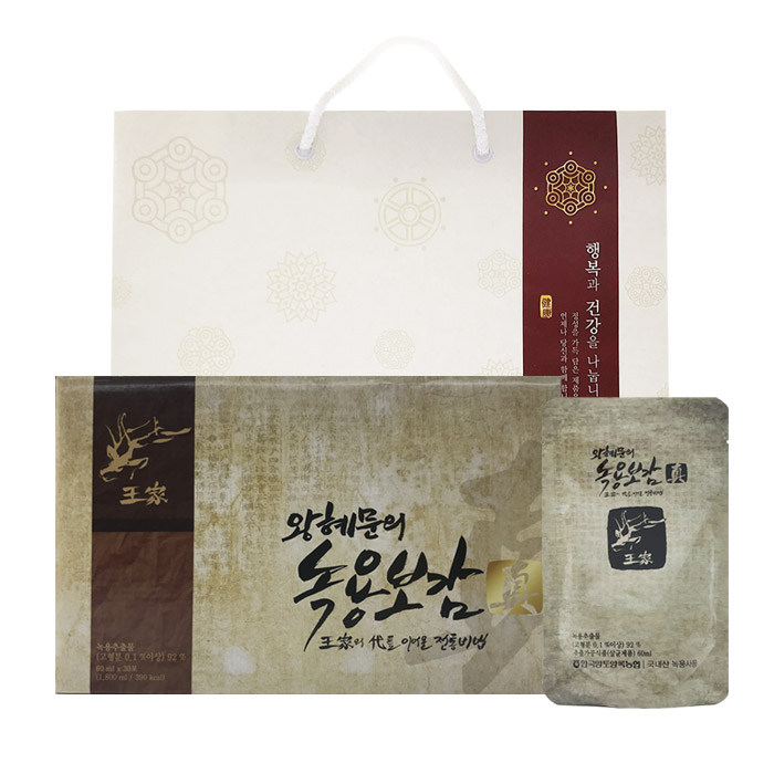 가성비갑 보의당 왕혜문 녹용보감진 + 쇼핑백, 60ml, 30개(로켓배송) ··· 가성비갑 보의당 왕혜문 녹용보감진 + 쇼핑백, 60ml, 30개(로켓배송) ···