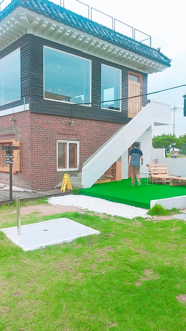  부산카페)힐링하는 공간 카페 기장 비치다