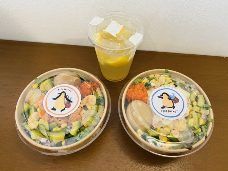 합정 샐러드, 합정역 샐러드 Fish bucket 합정 샐러드, 합정역 샐러드 Fish bucket