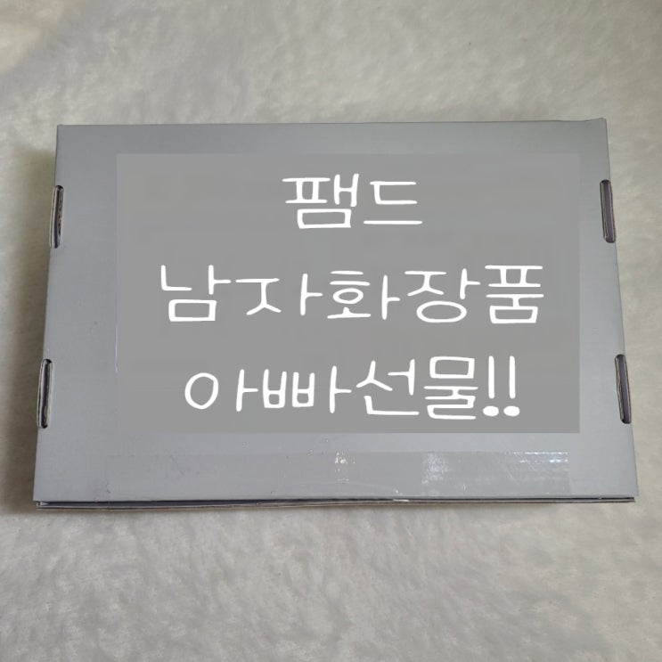  아빠선물로 좋은 팸드 :: 남성기초화장품 마일드니스 약산성 올인원 에프터 쉐이브