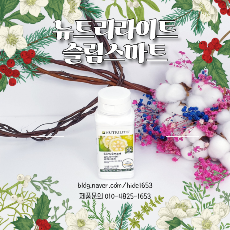  암웨이 뉴트리라이트 슬림스마트(다이어트, 체지방감소, 탄수화물지방전환억제, 가르시니아 캄보지아 추출물)