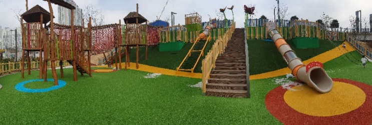  동탄2가볼만한곳 신리천공원 공룡놀이터(주차정보)