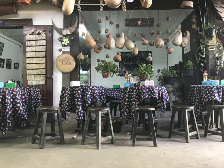 라오스 비엔티안 현지 맛집 Kung's cafe
