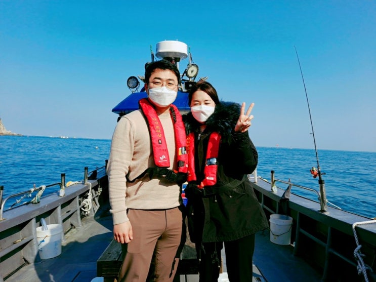  거제도 선상낚시 -2월에도 즐거운 배낚시 체험