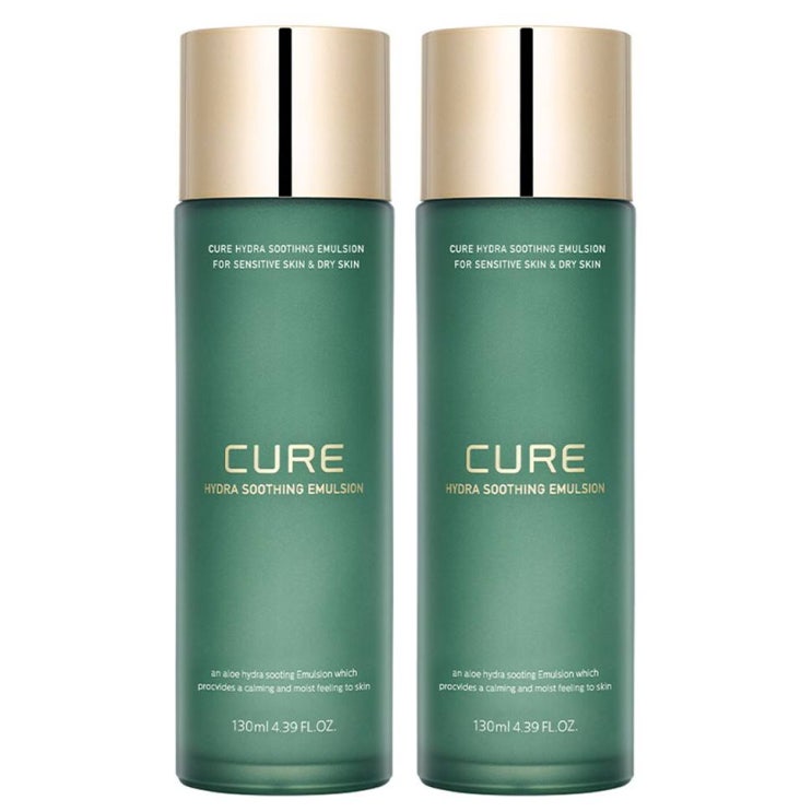  [대박할인] 김정문알로에 큐어 하이드라 수딩 에멀젼 130ml x 2p 20,010 원 47% 할인~!