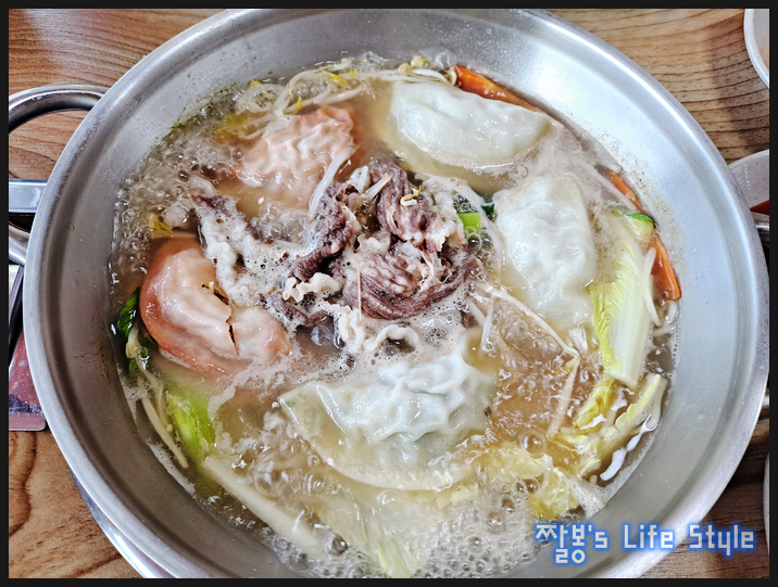  [화성 향남 맛집] 오동통한 왕만두가 맛있는 윤채만두전골