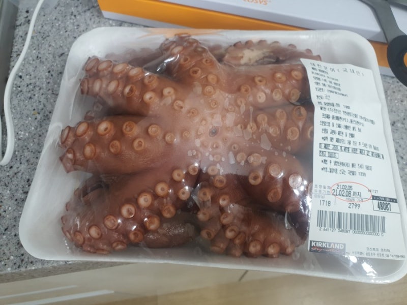 코스트코 자숙문어