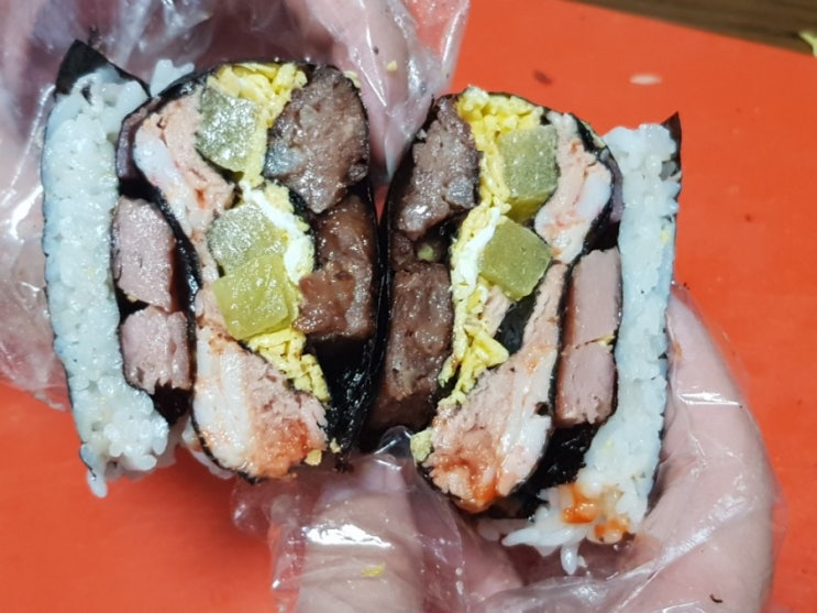 SNS에서 유행하는 접어먹는김밥 만드는 방법!! SNS에서 유행하는 접어먹는김밥 만드는 방법!!