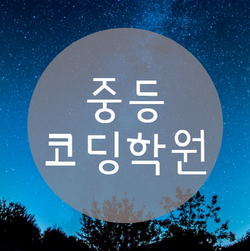  중등코딩학원 에서 지금 바로 코딩을 배워야 하는 이유!