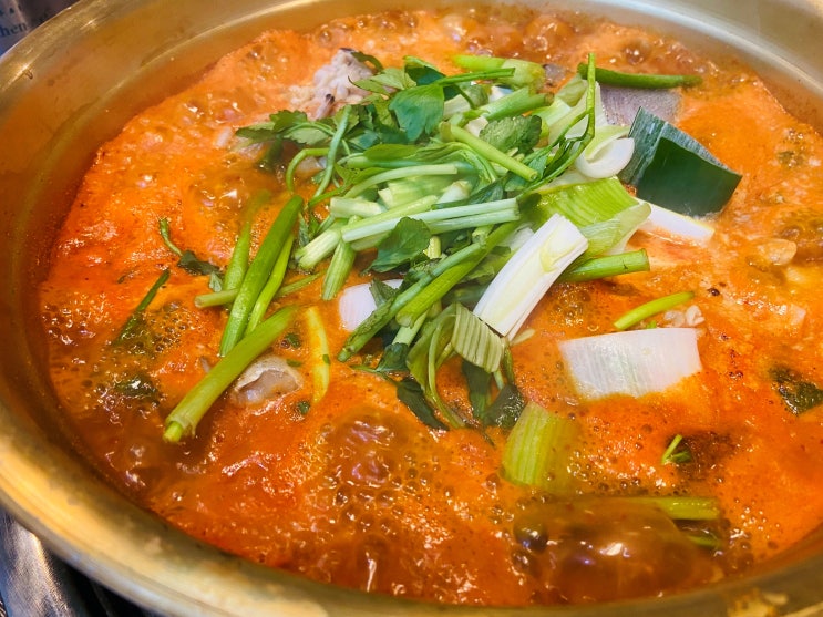  하안동동태탕 광명 국가대표 아구찜앤해물탕 푸짐해