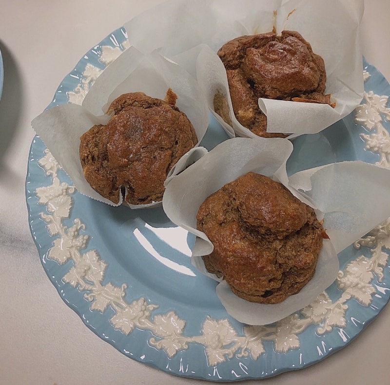 3개에 122kcal 푹신푹신 단백질쉐이크 머핀 만들기 /프로틴빵 만들기/ 프로틴 베이킹/ 다이어트....