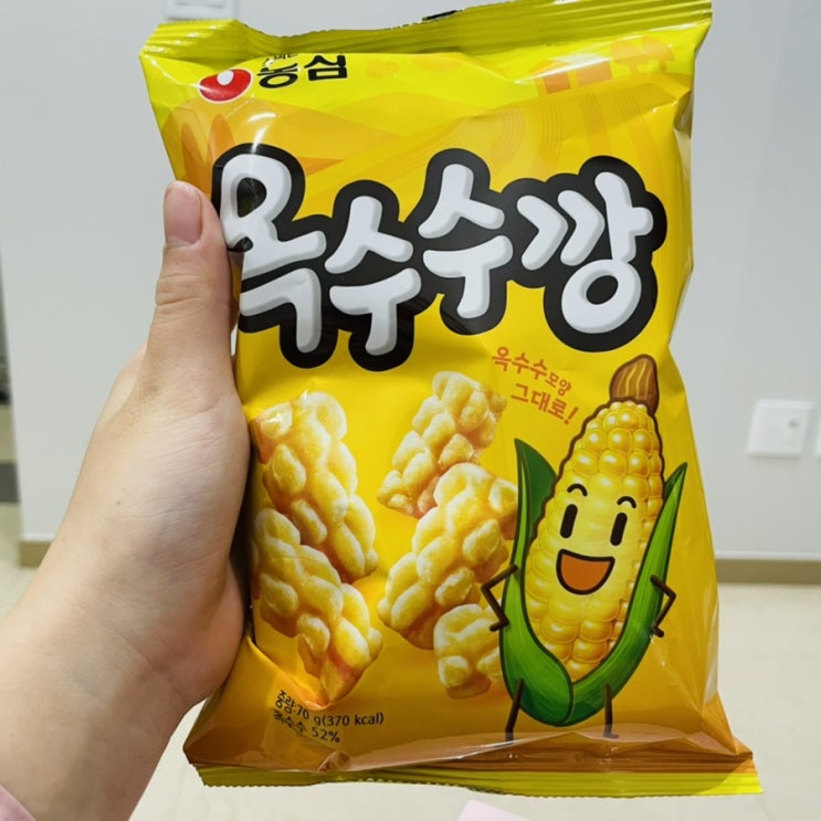  농심 신상 옥수수깡 