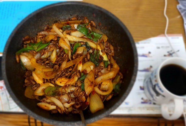  [번데기 요리] 번데기 마라볶음 (마라샹궈 마라롱샤 응용)