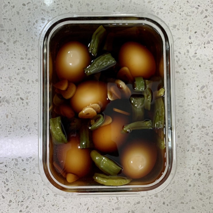 백파더 달걀장조림, 꽈리고추 넣어 더 맛있는 백종원 계란장