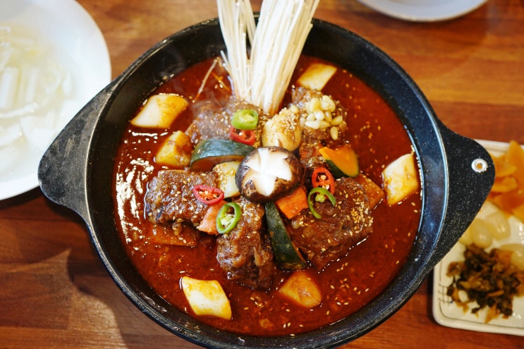  북한산 맛집 매운 갈비찜과 우동의 만남 북한산우동집
