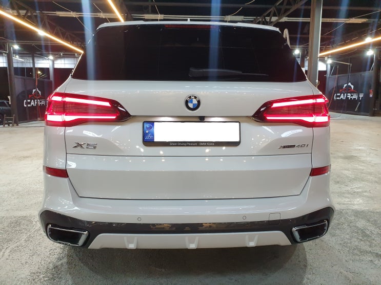 BMW X5 40i M 스포츠 출고 후기 (미네랄 화이트 / 커피 시트)