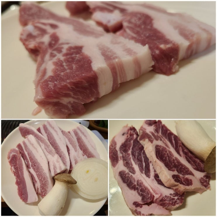  천안 고기집 백송정 질좋은 이베리코, 삼겹살 고깃집