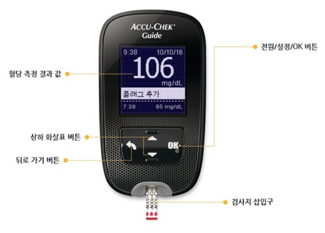  당뇨 초기라면 아큐첵 혈당측정기