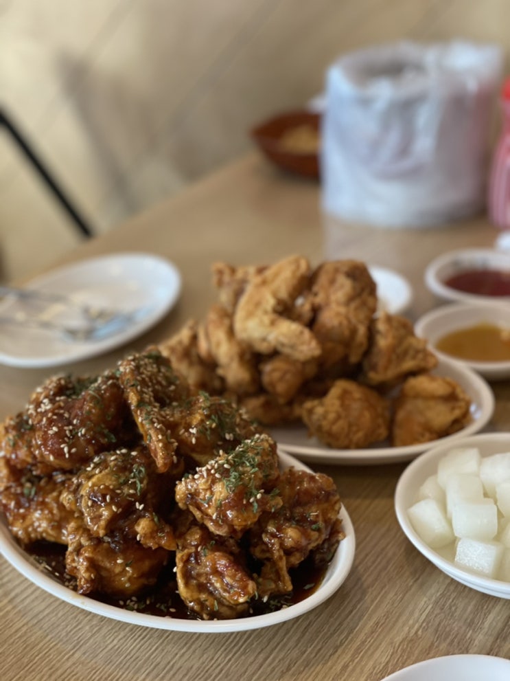  금곡동 치킨 용성통닭 호매실 왕갈비통닭 후기