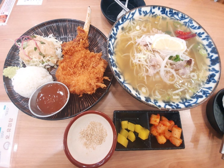  천안 불당동 맛집 오유미당천안불당점 토마호크돈카츠&소고기쌀국수 실후기