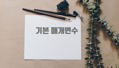  [자바스크립트] 기본 매개변수