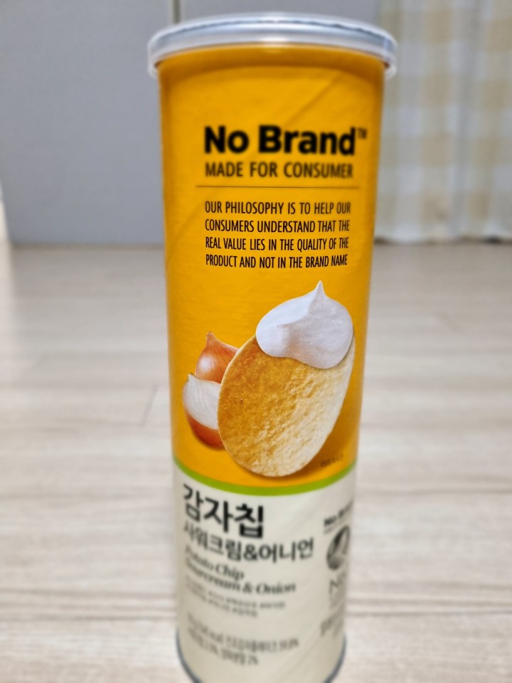  노브랜드 가성비 아이템 2탄_감자칩 사워크림 어니언