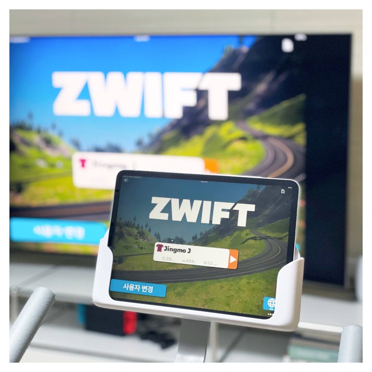  IoT 센서로 일반 실내자전거 ZWIFT 하는 방법 내돈내산 후기 (Feat. VRFit)