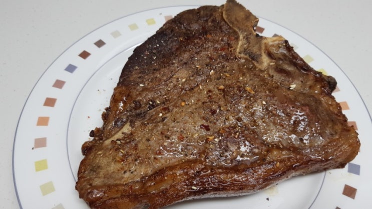  티본스테이크 맛있게 굽기