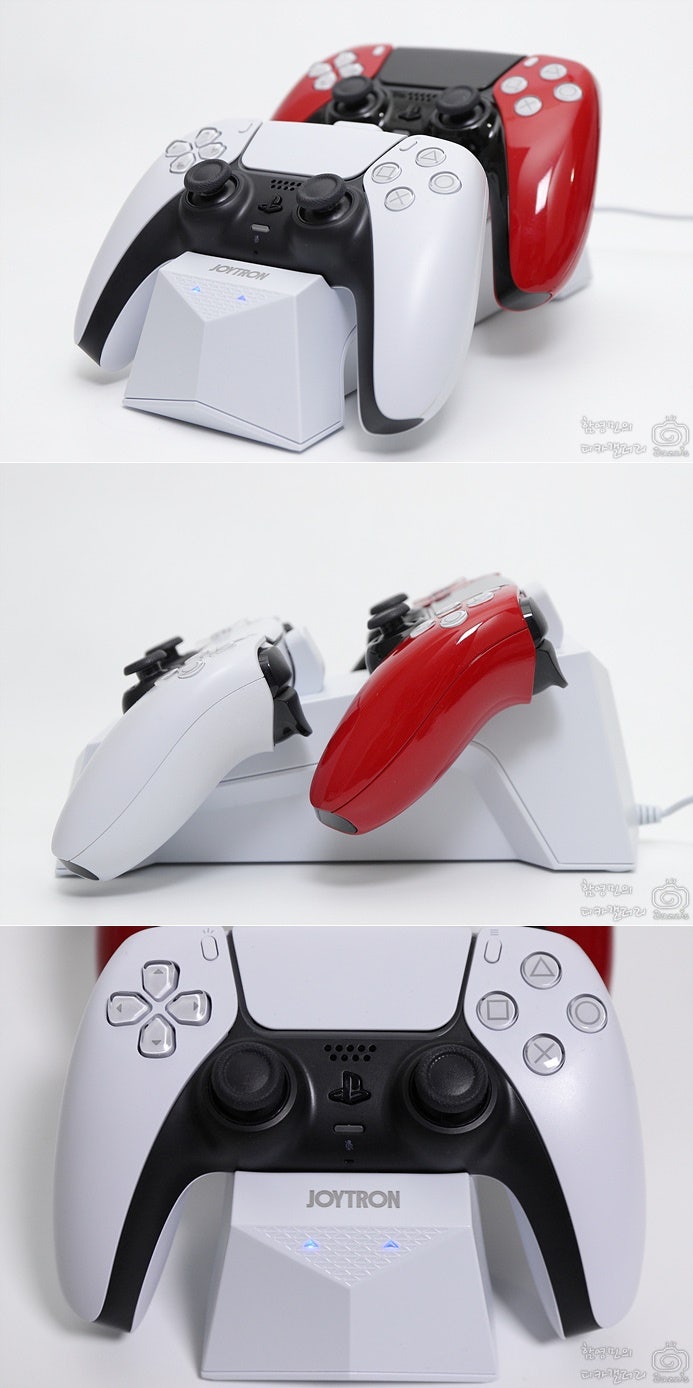 듀얼센스 충전스탠드 조이트론 트리거그립 스틱커버 모바일홀더 사용후기 : 네이버 블로그