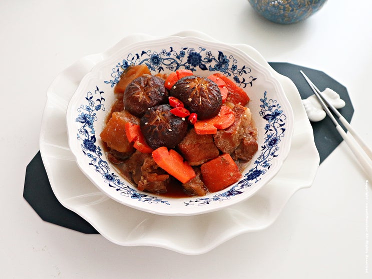  설날 명절음식 레시피, 돼지갈비찜 부드럽고 맛있게 만드는 법