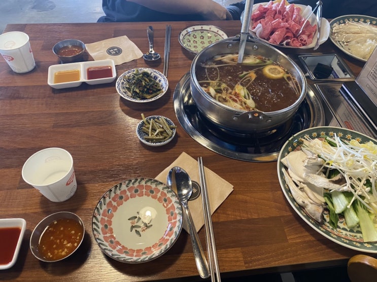  군산 동일샤브 내돈내산 수송동샤브샤브 군산모임추천 수송동소규모임 군산맛집 군산볶음밥 샤브샤브볶음밥