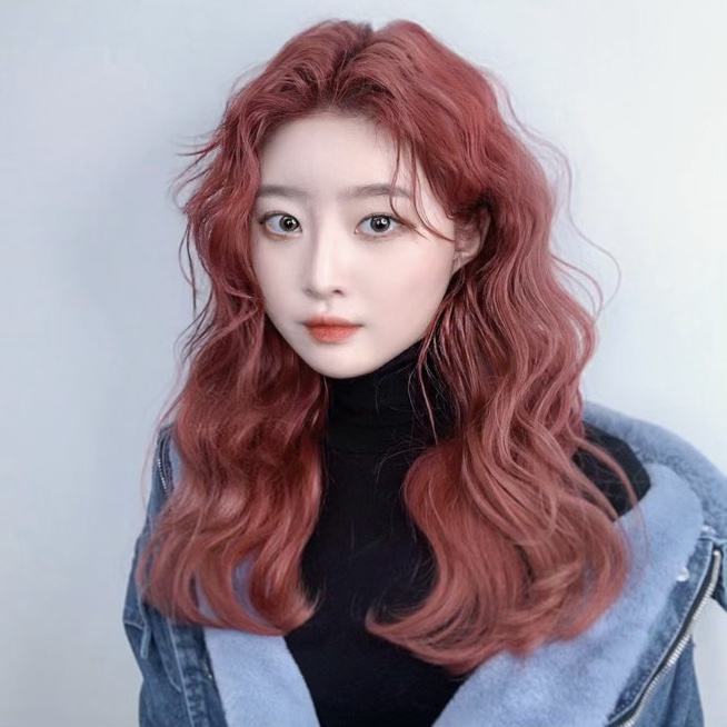  뿌탈 + 스파클링 체리콕이 생각나는 체리체리 레드염색