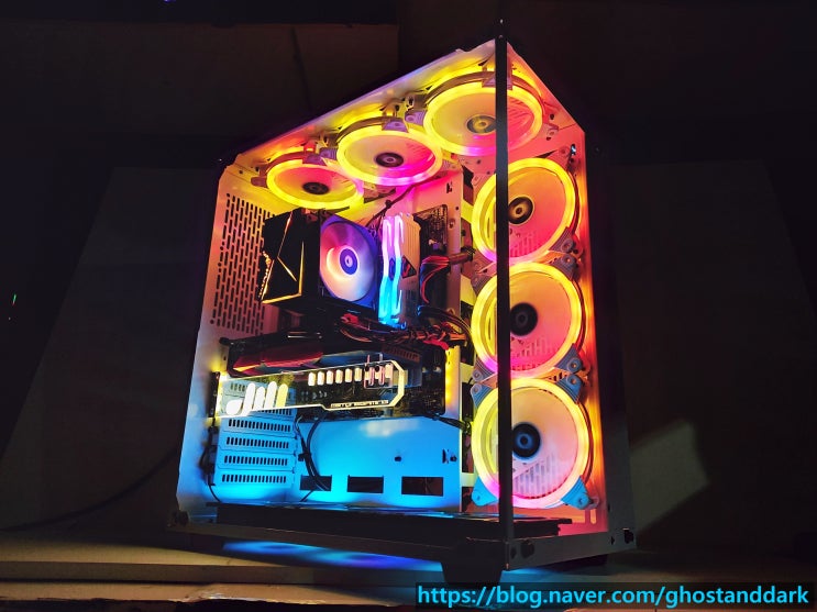  분당 LED 튜닝 조립컴퓨터판 I5 10400기반 LOL용 조립 PC 판매