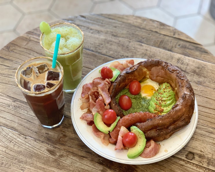  광명 브런치 카페드블랑 분위기 좋은 햇살 맛집