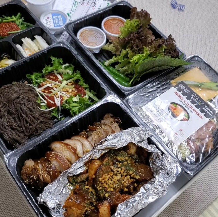 호매실 맛집 족발예찬 호매실점 푸짐했던 반반족발