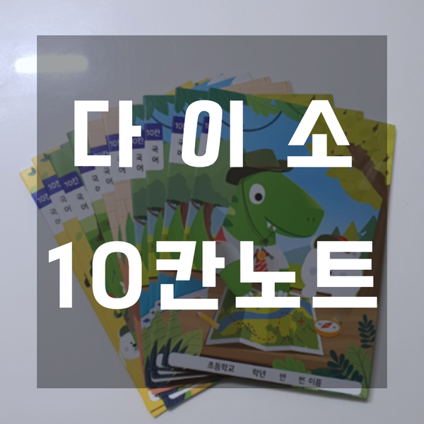  다이소 10칸 노트 추천