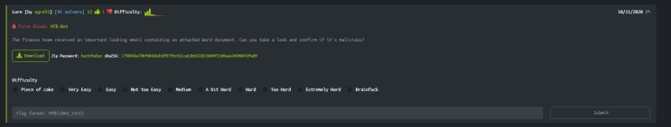  [Hackthebox] -forensic lure