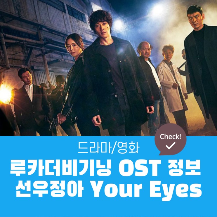 루카더비기닝 OST  / 선우정아 Your Eyes 정보 (루카OST 포함)