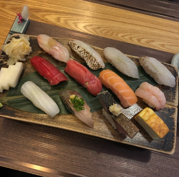  대전 노은동 초밥 맛집 : 깔끔한 스시 코스, 히다리!