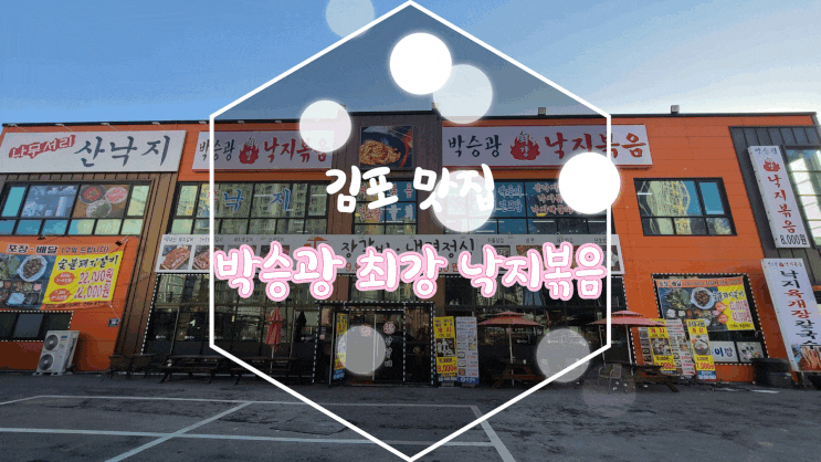  김포 맛집/구래동 낙지볶음 박승광 최강 낙지볶음 맛있게 매운 낙지 먹방!