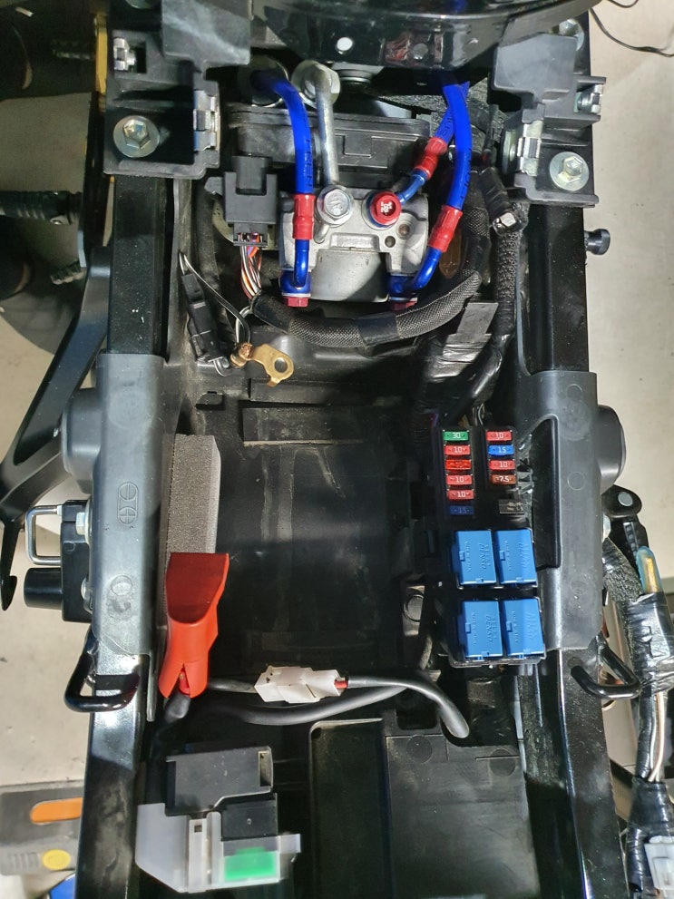  GSX-R1000R 2018 - 배선정리 001