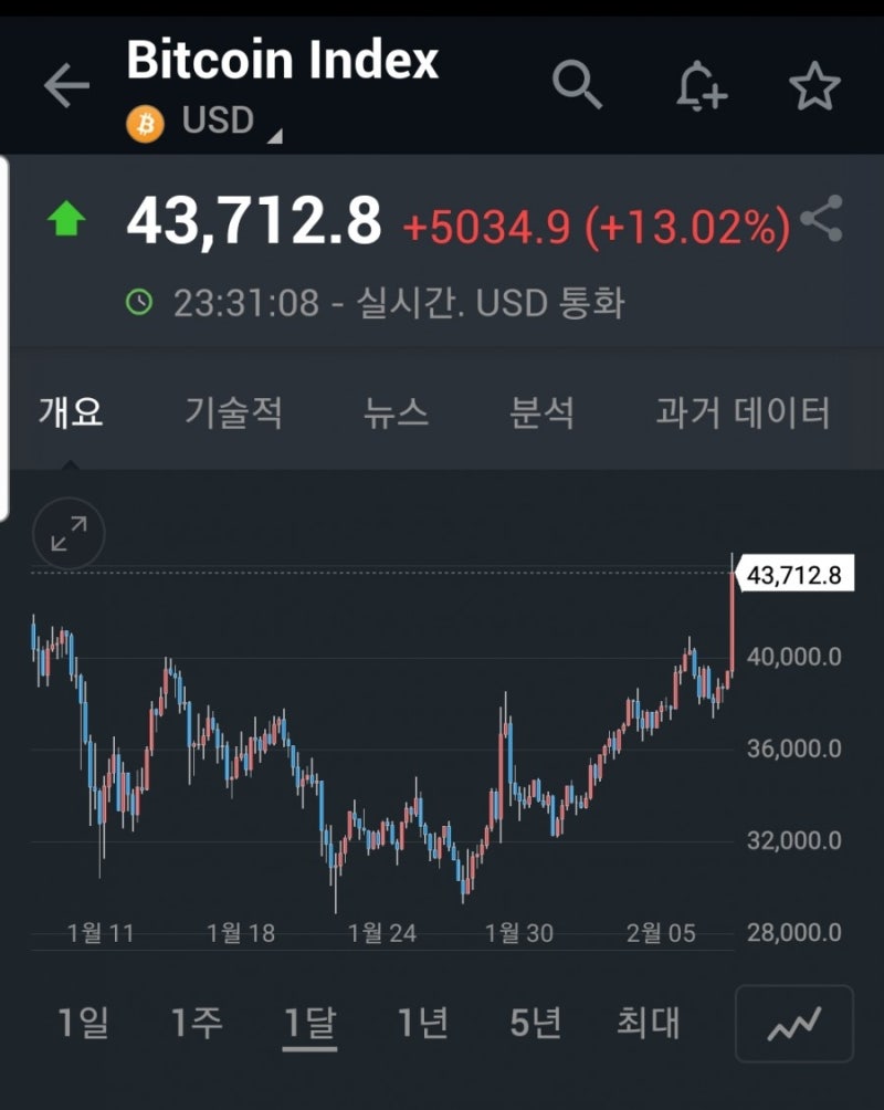 일론 머스크 비트코인 매입 소식에 비트코인 급등을 보며.. : 네이버 블로그