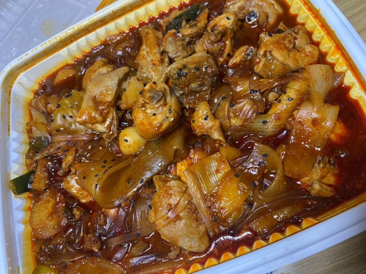 공릉배달맛집 공릉찜닭맛집 - 동궁찜닭 석관점 황금찜닭 한마리 후기