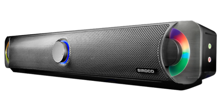  한성컴퓨터 SIROCO LED PC 사운드바
