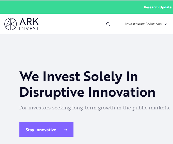  ARK Invest와 테슬라 그리고 ARKK, 제2의 ARKK는? ARKX ARKQ ARKW ARKF ARKG