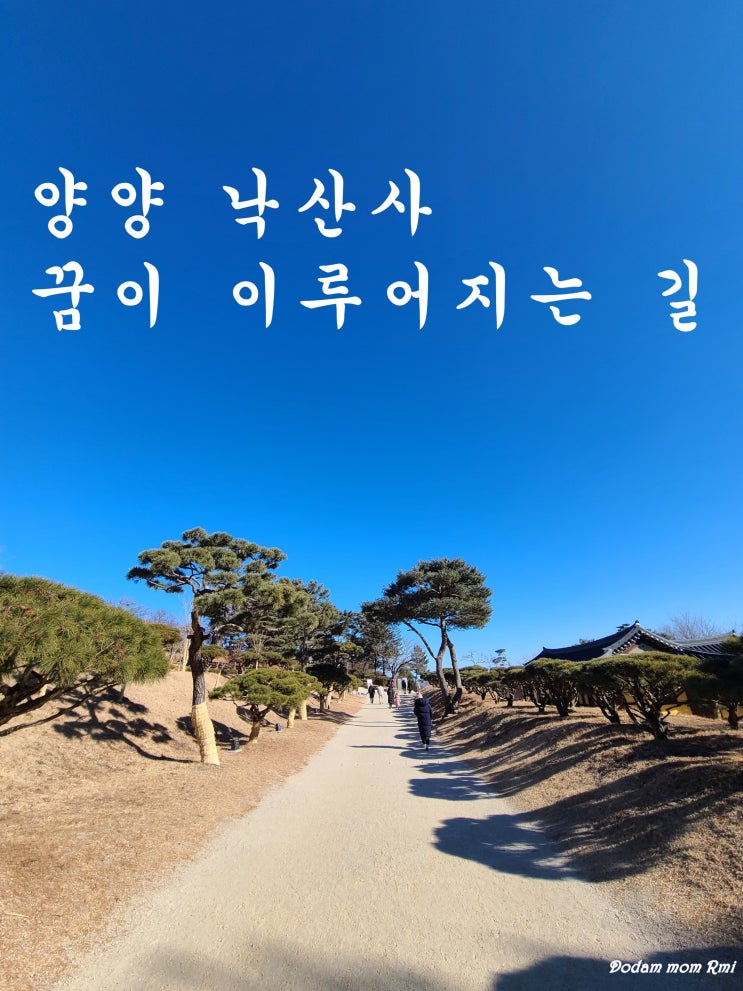  양양 낙산사 의상대 가볼만한 곳 입장시간 입장료 주차장